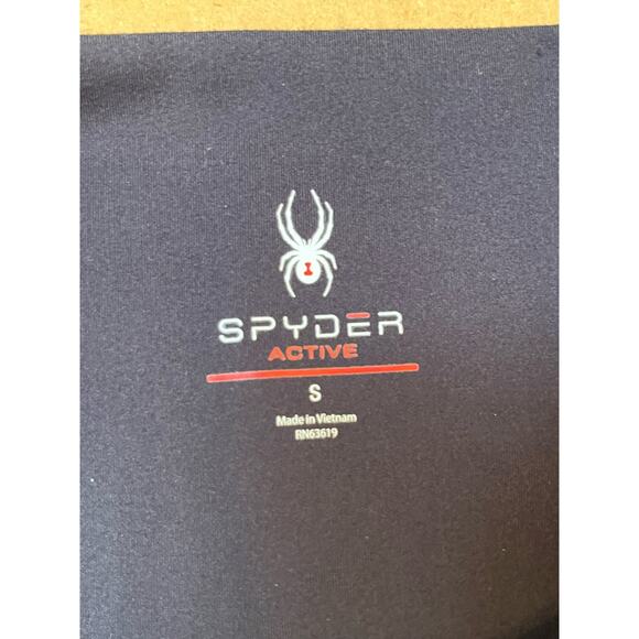 Spyder Womens Small Black Athletic Pullon Stretch Active Leggings SP679UR - Picture 2 of 9